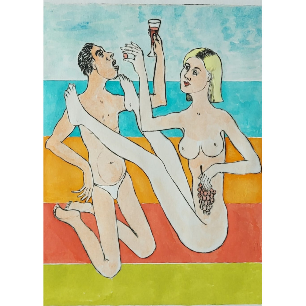 WINOBRANIE  (2020) 40cmx30cm Tumielewicz Czesław