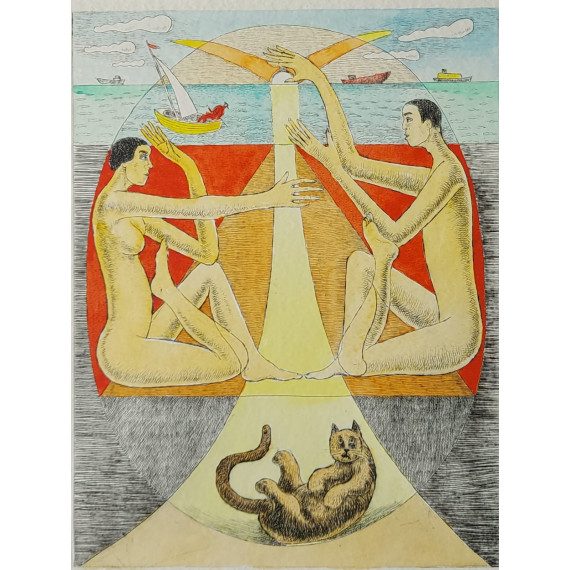 KOTKU! KOTKU!  (2015) 40cmx30cm Tumielewicz Czesław