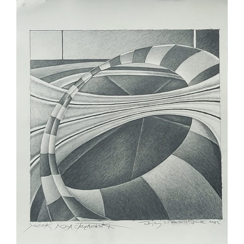 DO GÓRY NOGAMI (2020)30cmx30cm Jacek Tarnowski