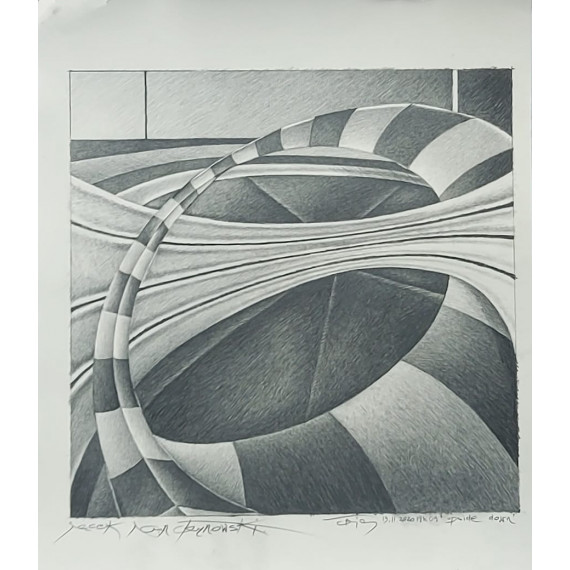 DO GÓRY NOGAMI (2020)30cmx30cm Jacek Tarnowski