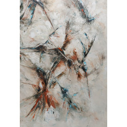 KOLIBRY II (2021) 100cmx60cm Żórańska Kinga