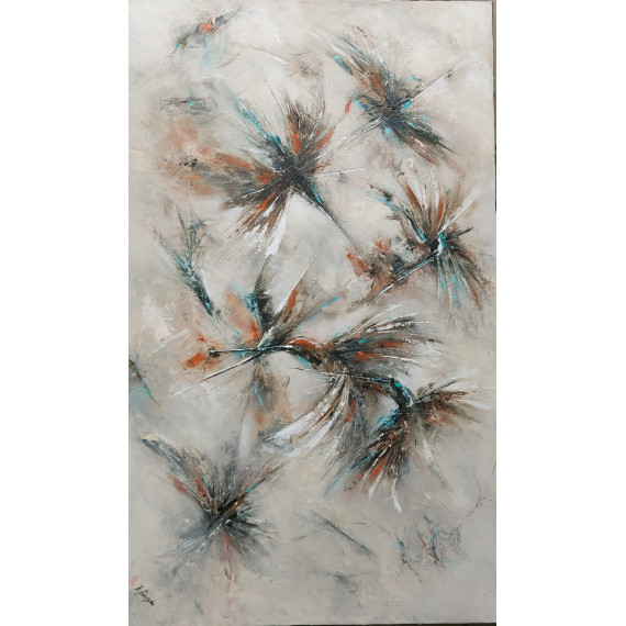 KOLIBRY I (2021) 100cmx60cm Żórańska Kinga