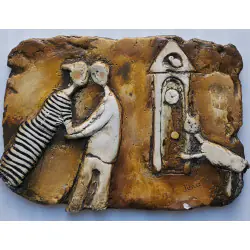 NA MIŁOŚĆ ZAWSZE JEST CZAS 30cmx40cm Janusz Klementyna