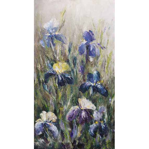 IRYSY II (2022) 90×50cm Żórańska Kinga
