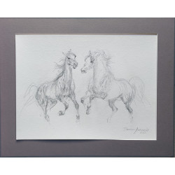 TANIEC (2022) 30×42cm Aniszewski Dariusz