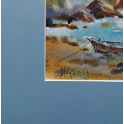 LAZUROWY ZAKĄTEK (2006) 35cmx45cm Marina Rozhnyatovskaya