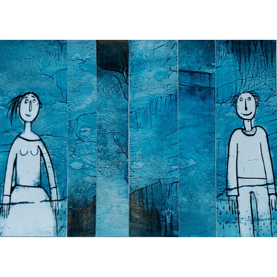 TAK BLISKO...TAK DALEKO 20cmx26cm 