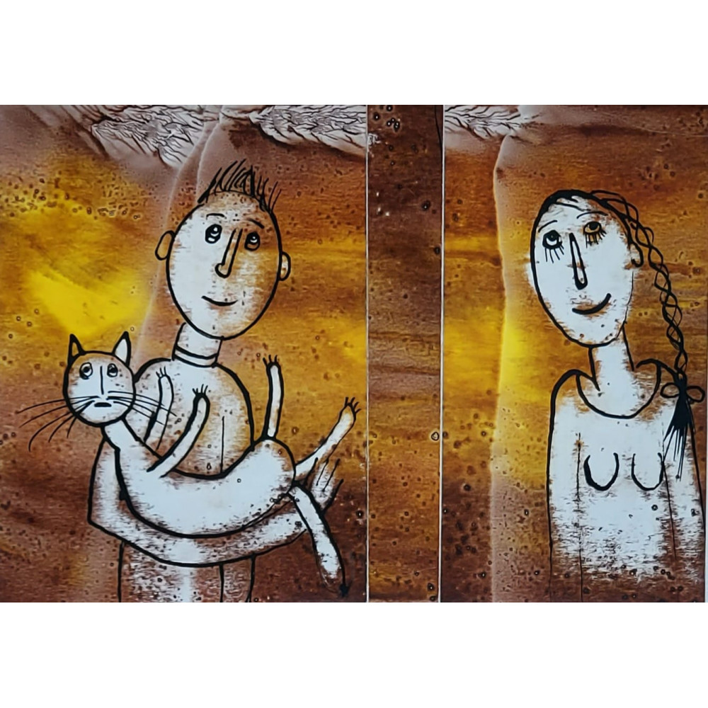 TAK BLISKO...TAK DALEKO II 20cmx26cm 