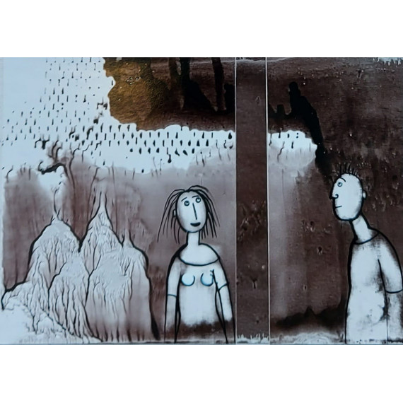 TAK BLISKO...TAK DALEKO III 20cmx26cm 