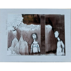 TAK BLISKO...TAK DALEKO III 20cmx26cm 