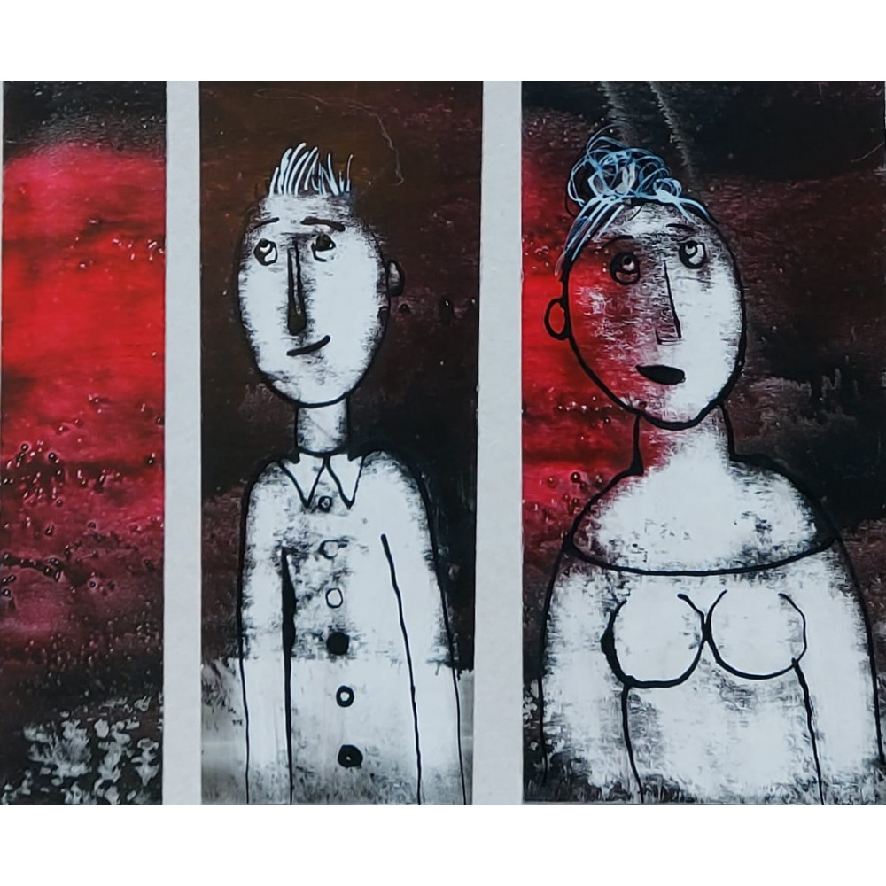 TAK BLISKO...TAK DALEKO IV 20cmx26cm 