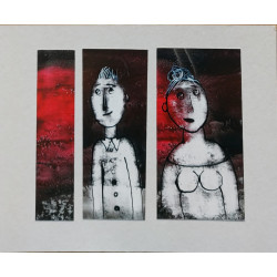 TAK BLISKO...TAK DALEKO IV 20cmx26cm 