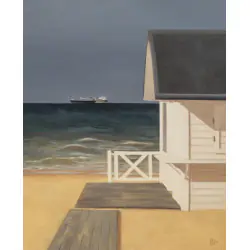 "JESZCZE LATO"(2023) 100×80cm.