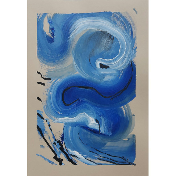 Dyptyk 4 (2023) 42×30cm.