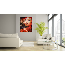 Tytuł RED STORY(2022)
Wymiary 100×80cm
Technika Akryl na płótnie