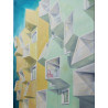 Balkony, 60x80cm wykonany techniką Olej na płótnie