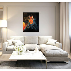 Luna 100×80cm Olej na płótnie Ewa Seweryn