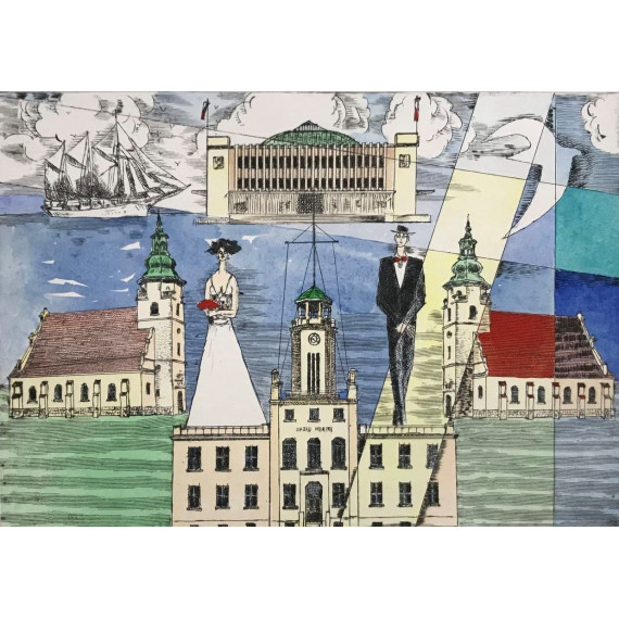 Gdynia, Urząd Morski i dawny Dworzec Morski (2014) Tumielewicz Czesław