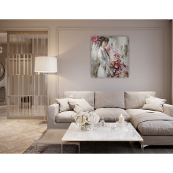 Bloom  100 x 90cm, 2022 - olej na płótnie