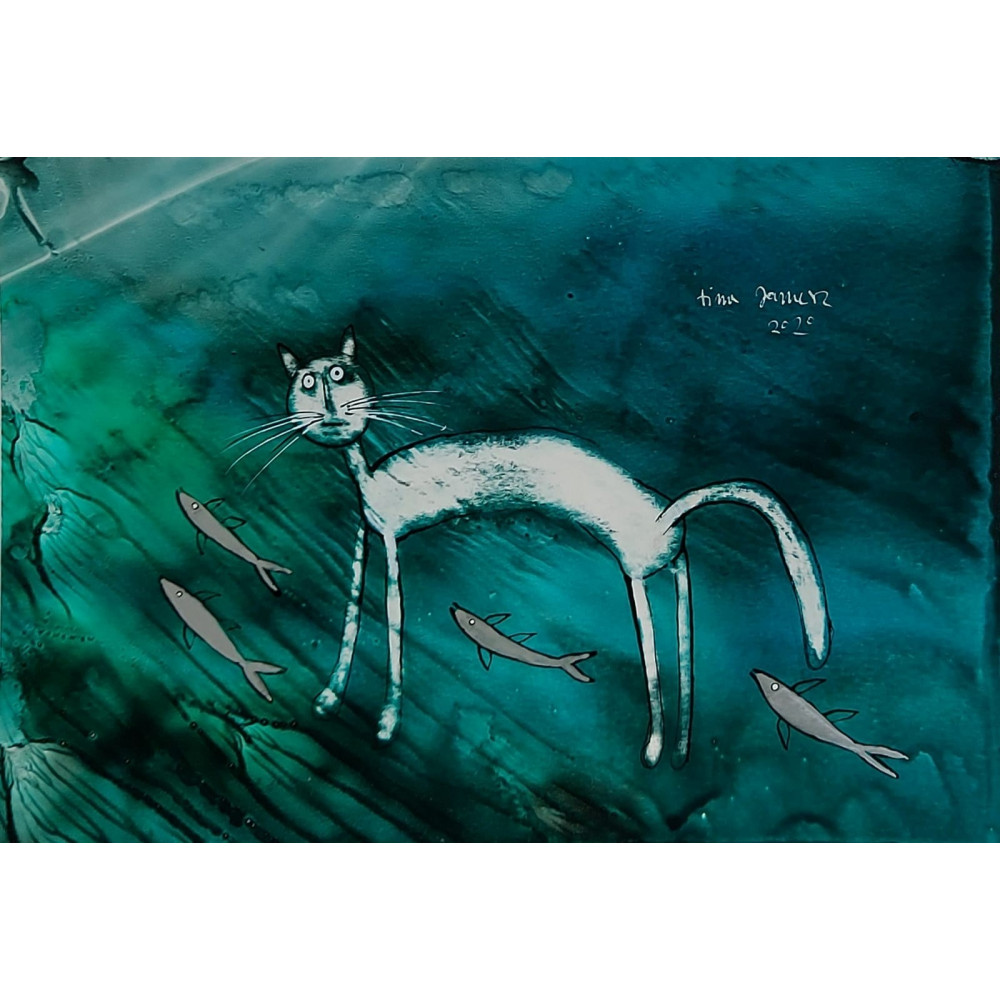 Kot i Rybki Janusz Klementyna