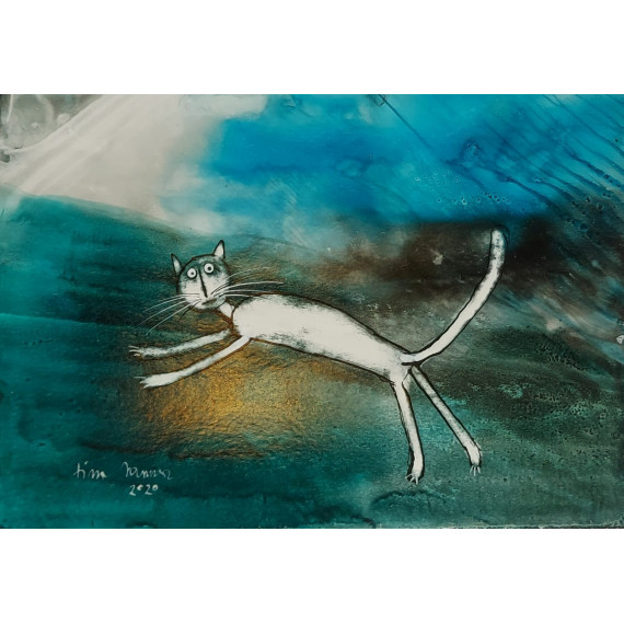 Kot w Błękicie Janusz Klementyna