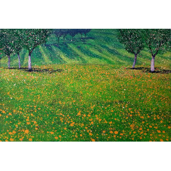 Primavera 62x93 cm - Akryl na płótnie ﻿