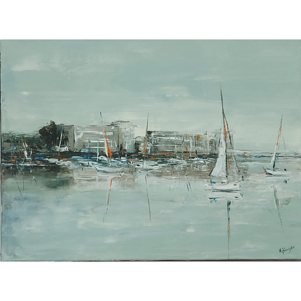 Szkoła Morska w Gdyni 2 - 30×40cm Żórańska Kinga