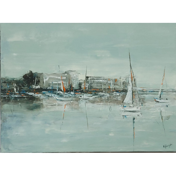 Szkoła Morska w Gdyni 2 - 30×40cm Żórańska Kinga