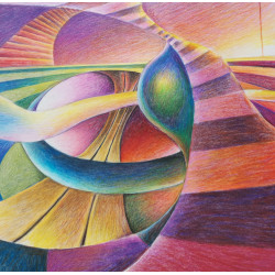 KAMELAEON NA WAKACJACH 37cmx60cm Jacek Tarnowski