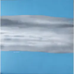 Chmury 2 - 100cmx100cm. Janusz Klementyna