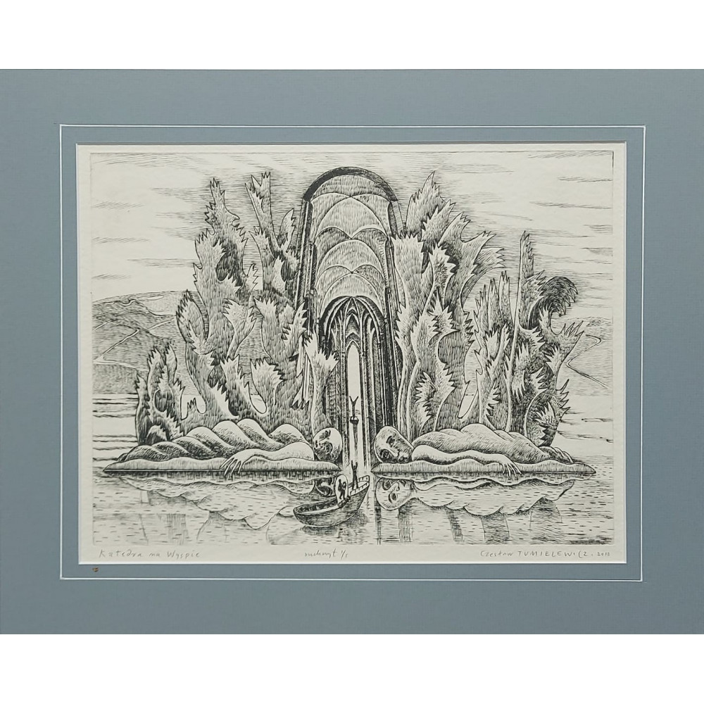 Katedra na wyspie Tumielewicz Czesław