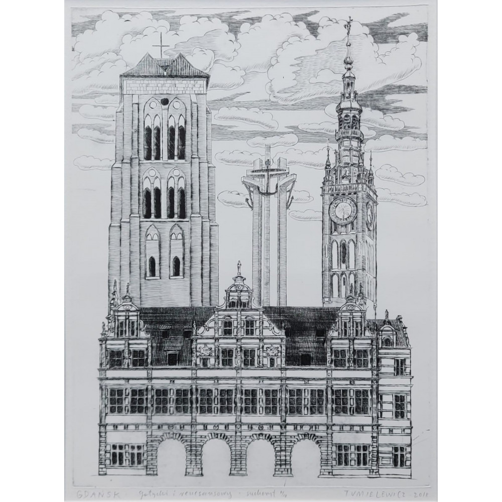 Gdańsk. Gotycki i renesansowy Tumielewicz Czesław