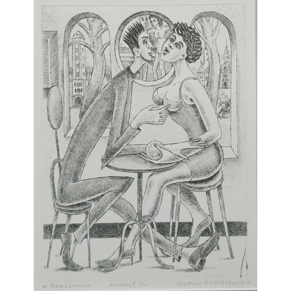 W kawiarence Tumielewicz Czesław