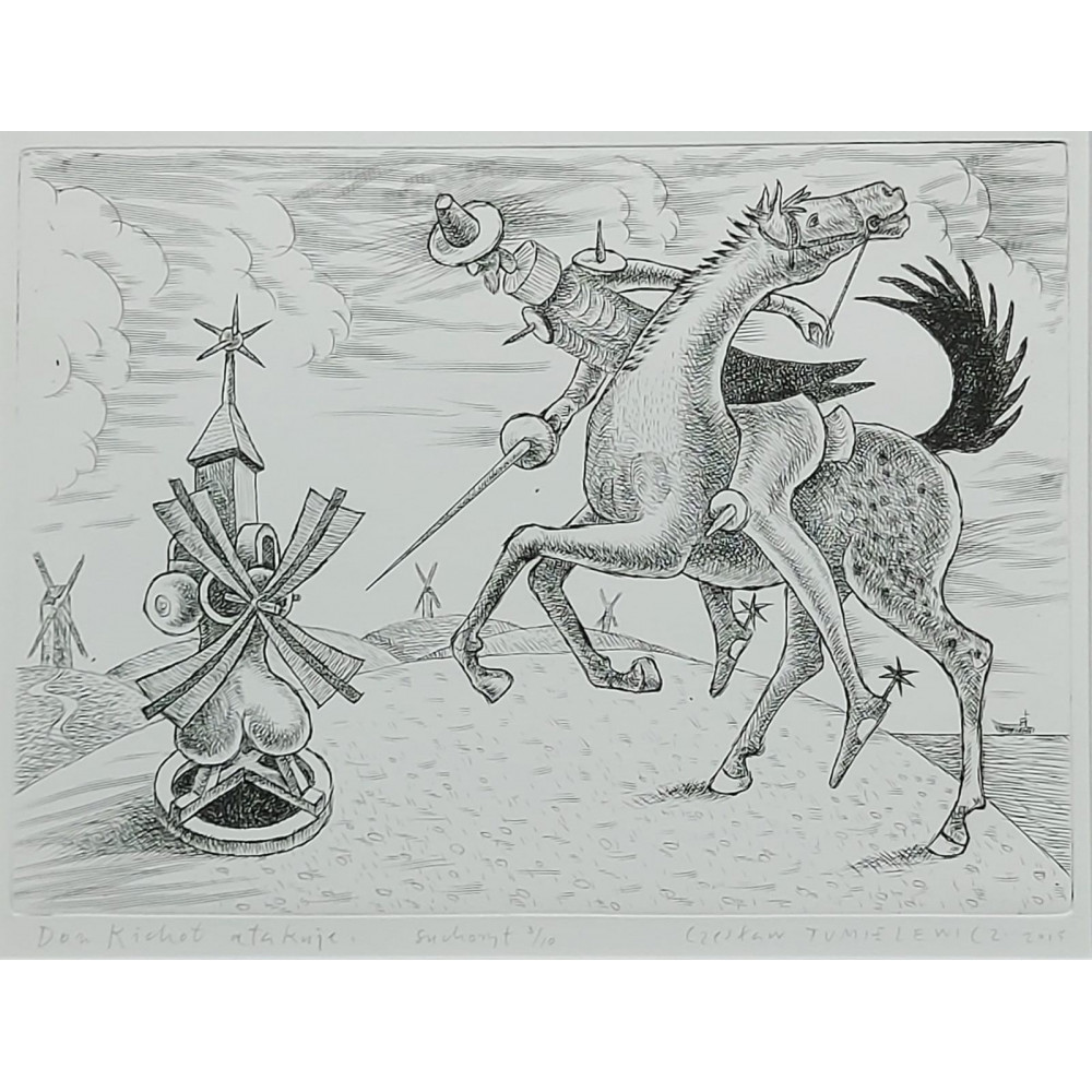 Don Kichot atakuje Tumielewicz Czesław