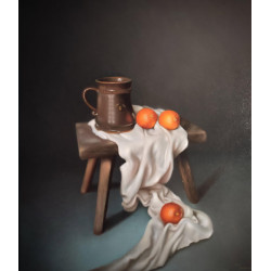 Martwa Natura 70x60 cm - Olej na płótnie| Paweł Orzechowski