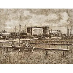 Gdynia - Akademia Morska,22×28cm Górecki Wojciech