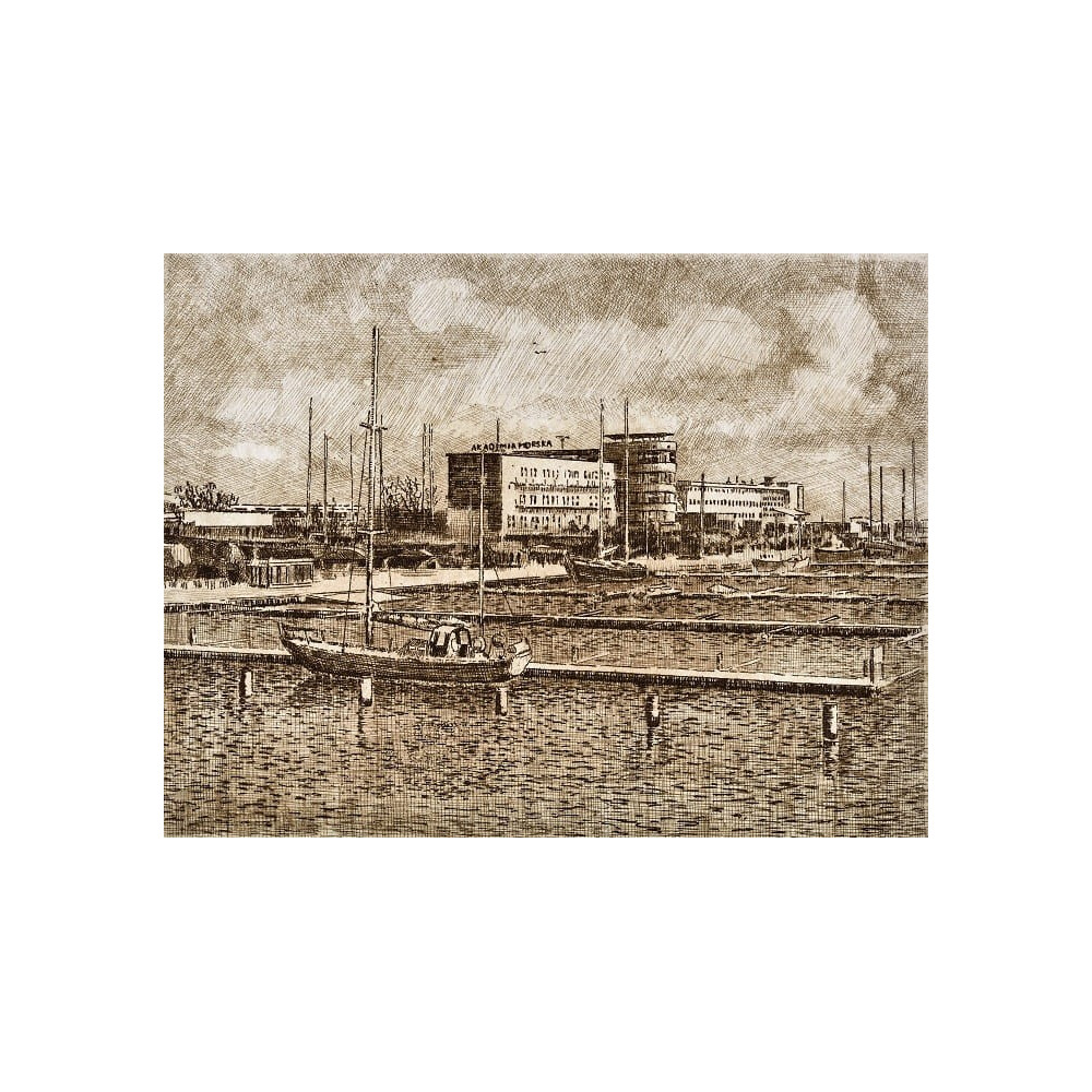 Gdynia - Akademia Morska,22×28cm Górecki Wojciech