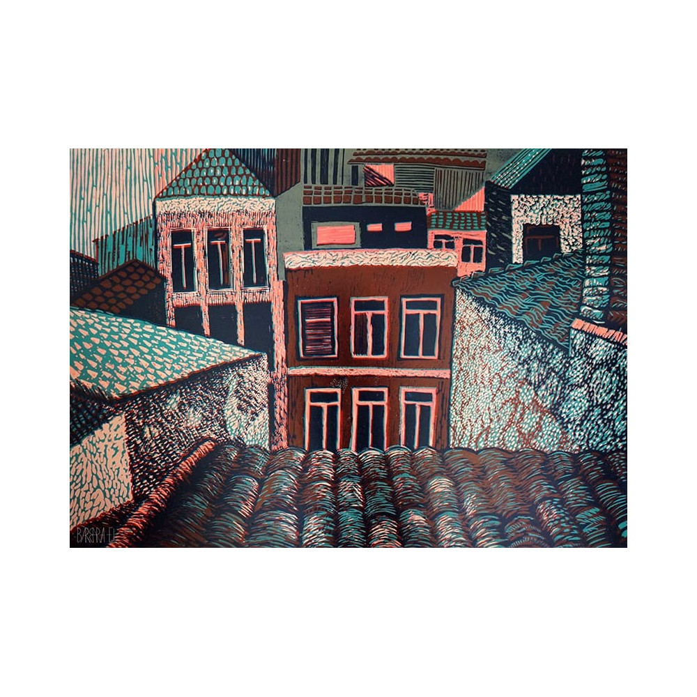 PORTO 70cmx95cm Barbara Leszczyńska