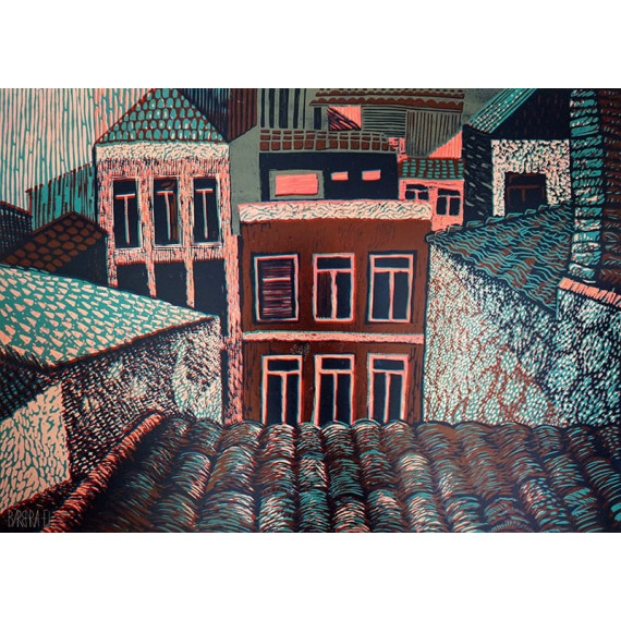 PORTO 70cmx95cm Barbara Leszczyńska