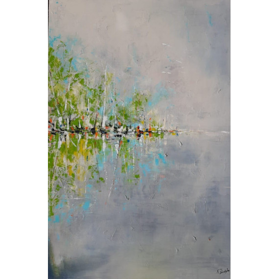 Wiosenne przebudzenie  120cm×80 Żórańska Kinga