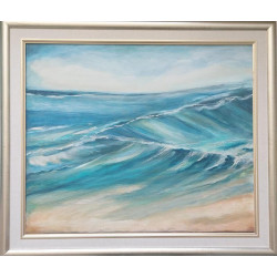 Pejzaż Morski 2021 62x71 cm - Olej na płótnie |  Bartoszewicz Zofia