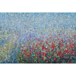 Dzika Łąka 80x120 cm | Wiesław Grzech