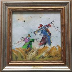 "Strachy Polne " 20x20 cm | Florian Kohut