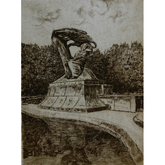 Warszawa Chopin,24×18cm Górecki Wojciech
