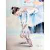 BALETNICA - RÉVÉRENCE 2, 50cmx40cm Majewska Tatiana