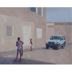 Nowoczesny obraz - Zobacz Teraz - 80x100cm - Olej na płótnie | Andrzej Tuźnik