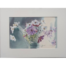 Akwarela ZAWILCE JESIENNE | Tatiana Majewska