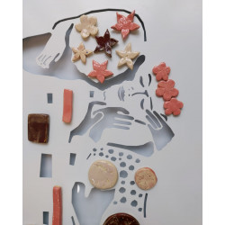 POCAŁUNEK WEDŁUG KLIMTA 60cmx40cm Włodzimierz Hebel