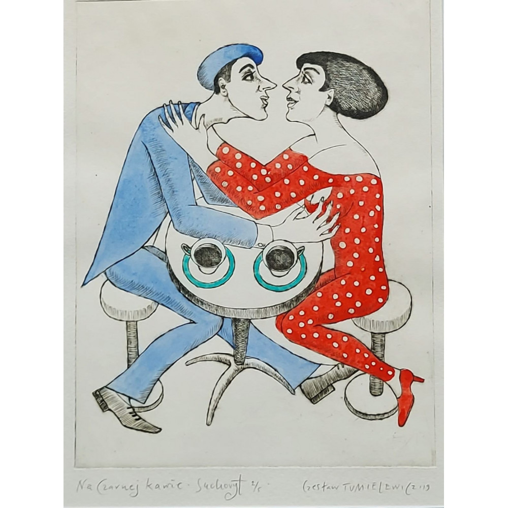 Na czarnej kawie Tumielewicz Czesław