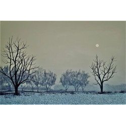 Mattina Gelida – akryl na płótnie Jacka Malinowskiego